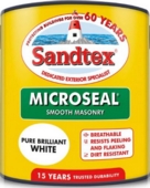 SANDTEX SMOOTH MASONRY BRILLIANT WHITE LITRE